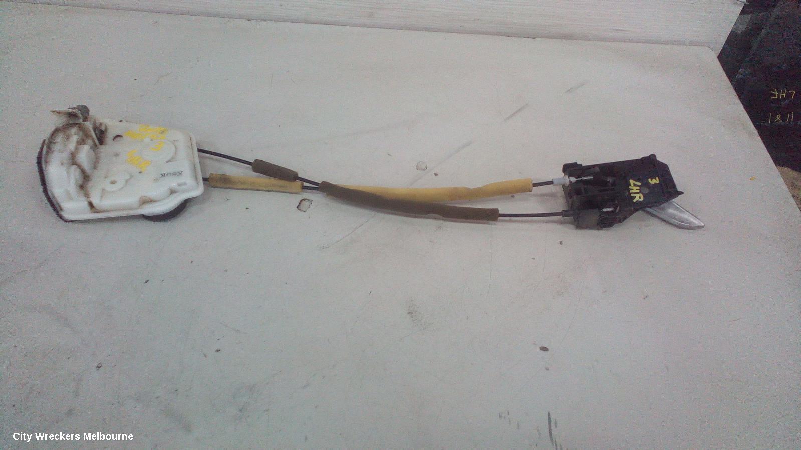MAZDA 3 DOOR/BOOT/GATE LOCK, LEFT REAR DOOR LOCK, BM-BN, 06/2013 - 02/2019 - Image 1
