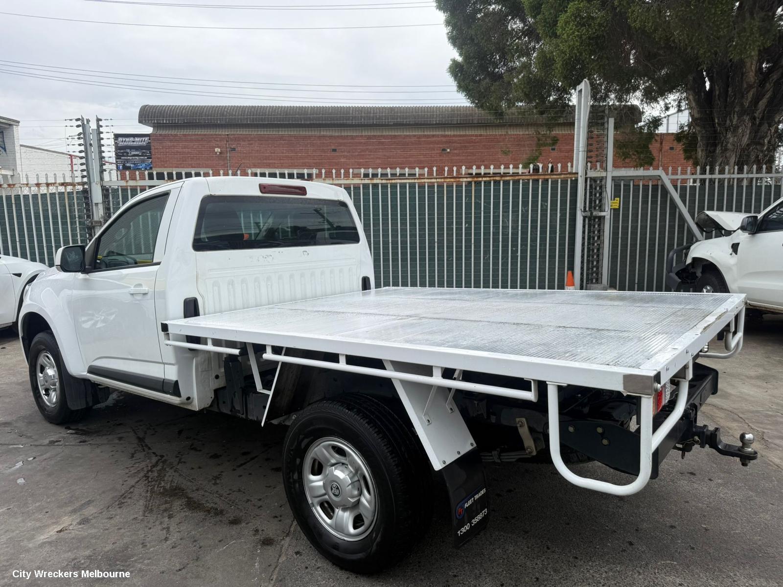 HOLDEN COLORADO UTE BACK, TRAY BACK-STEEL, SINGLE CAB - Image 1