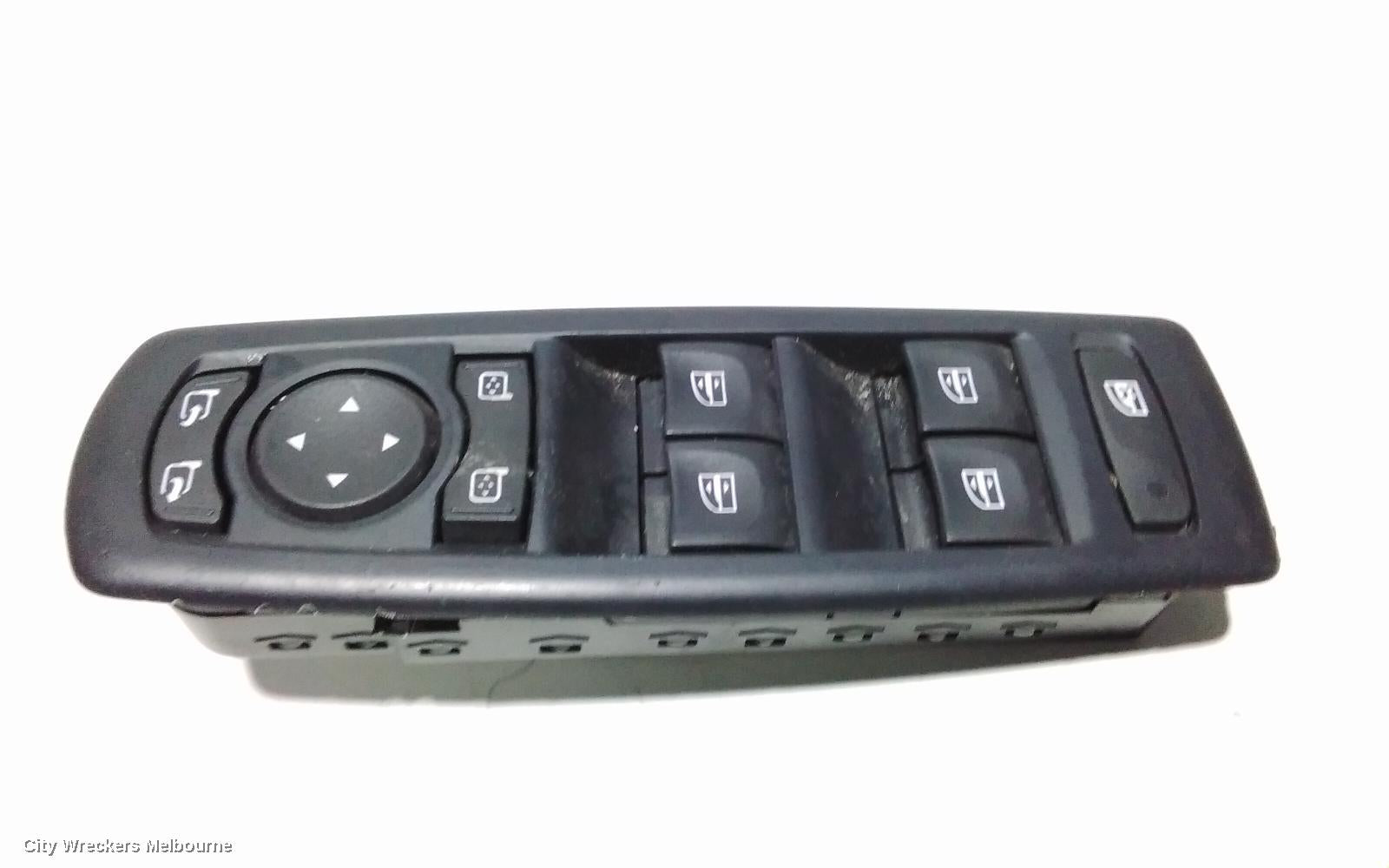 RENAULT MEGANE PWR DR WIND SWITCH, RH FRONT (MASTER SWITCH), X32/B95, 5DR HATCH, P/N 809610007R, (NON FOLDING MIRRORS TYPE), 09/2010 - 05/2016 - Image 2