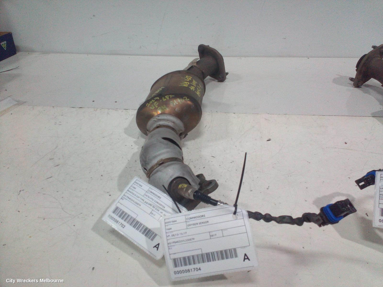 HOLDEN COMMODORE CATALYTIC CONVERTER, MANIFOLD-CAT TYPE, 3.6, LFX, RH SIDE, VF, 05/2013 - 12/2017 - Image 1