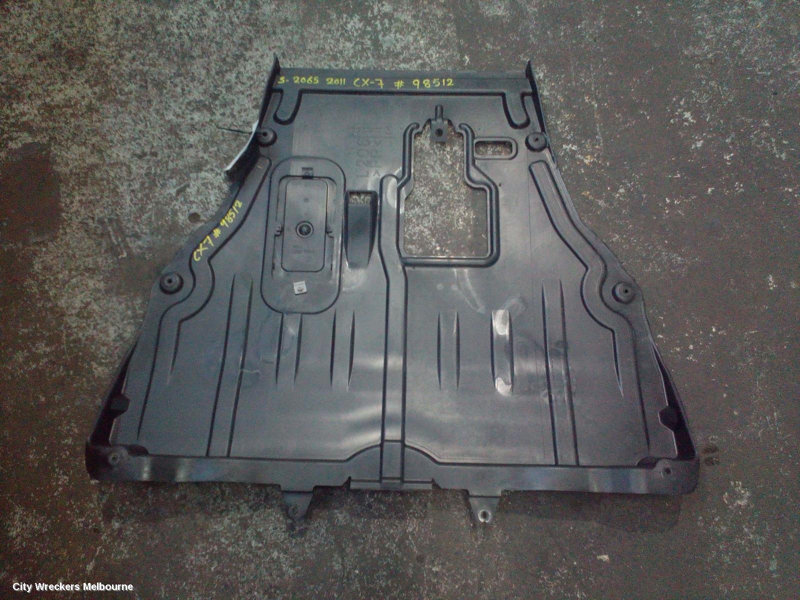 MAZDA CX7 LOWER ENGINE SPLASH TRAY, ER, MAIN ENGINE UNDERTRAY, 11/2006 - 02/2012 - Image 2