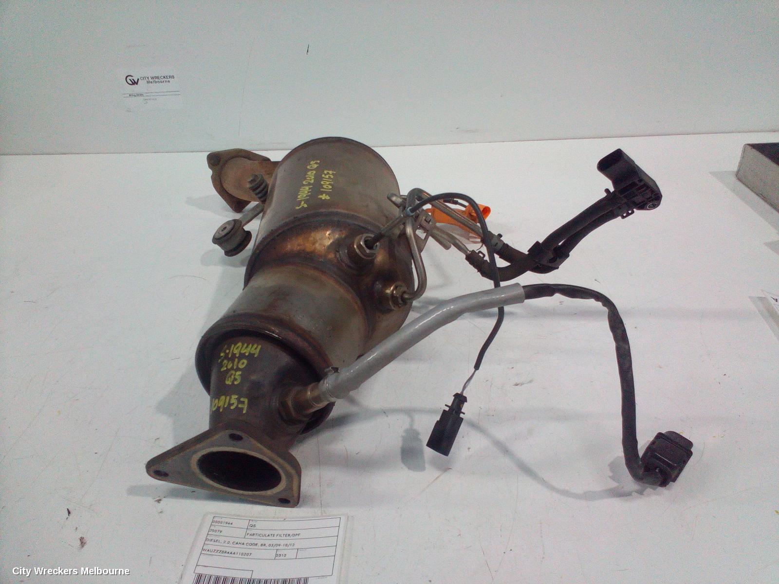 AUDI Q5 PARTICULATE FILTER/DPF, DIESEL, 2.0, CAHA CODE, 8R, 03/2009 - 10/2012 - Image 1