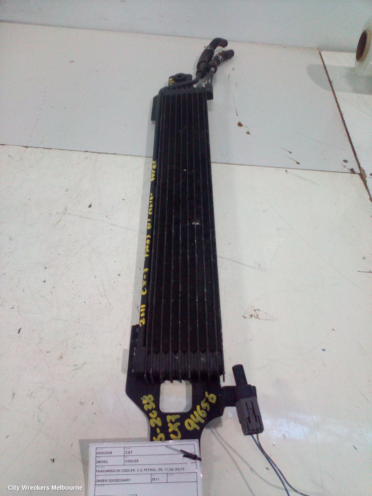 MAZDA CX7 COOLER, TRANSMISSION COOLER, 2.3, PETROL, ER, 11/2006 - 02/2012 - Image 2