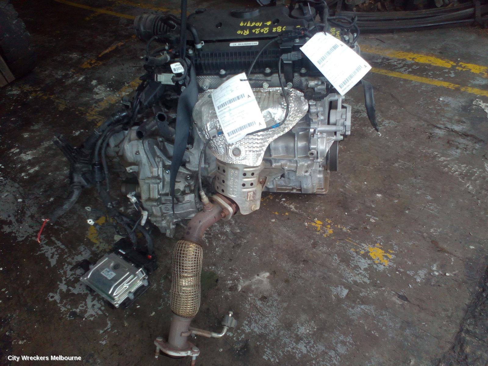 KIA RIO CATALYTIC CONVERTER, MANIFOLD-CAT TYPE, 1.4, PETROL, YB, 12/2016 ONWARDS - Image 2