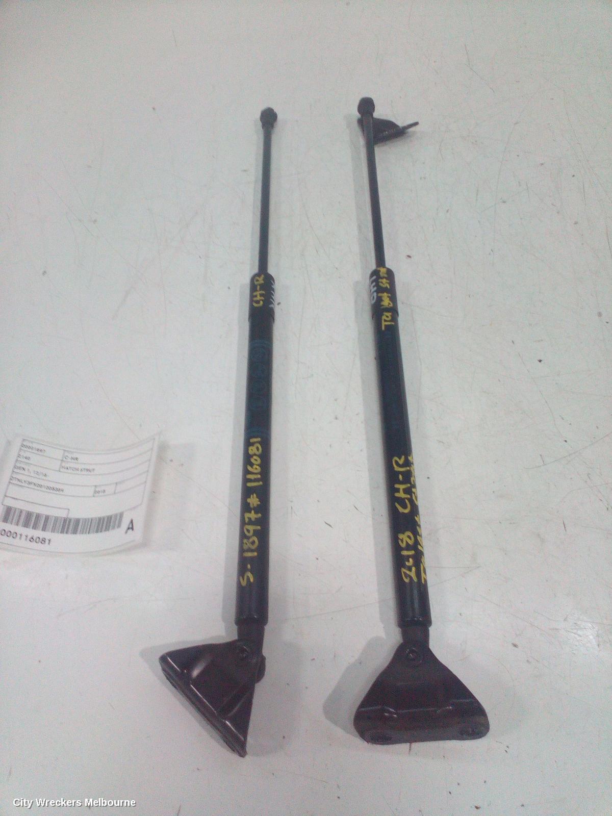 TOYOTA C-HR HATCH STRUT, GEN 1, 12/2016 - 09/2023 - Image 1