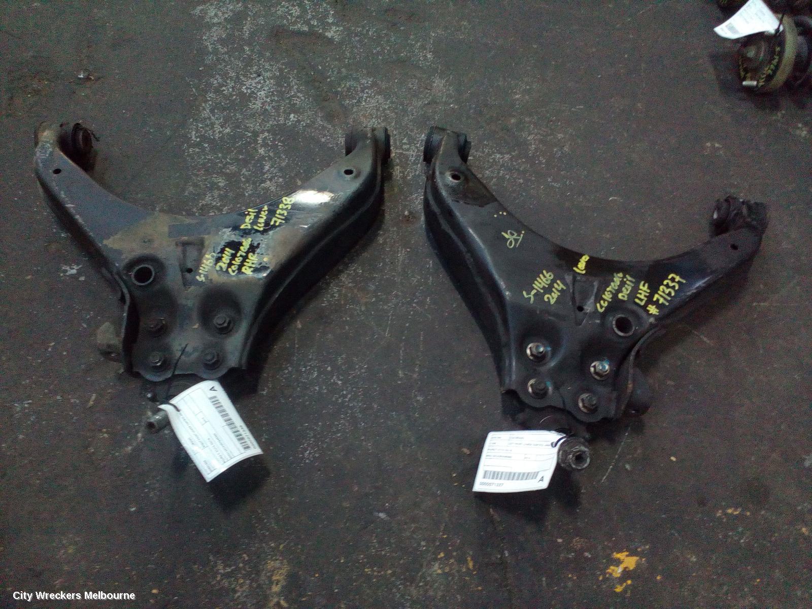 HOLDEN COLORADO LEFT FRONT LOWER CONTROL ARM, RG/RG 7, 01/2012 - 06/2016 - Image 3