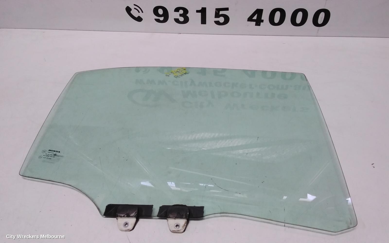 HONDA CIVIC RIGHT REAR DOOR WINDOW, 7TH GEN, SEDAN, 11/2000 - 12/2005 - Image 2