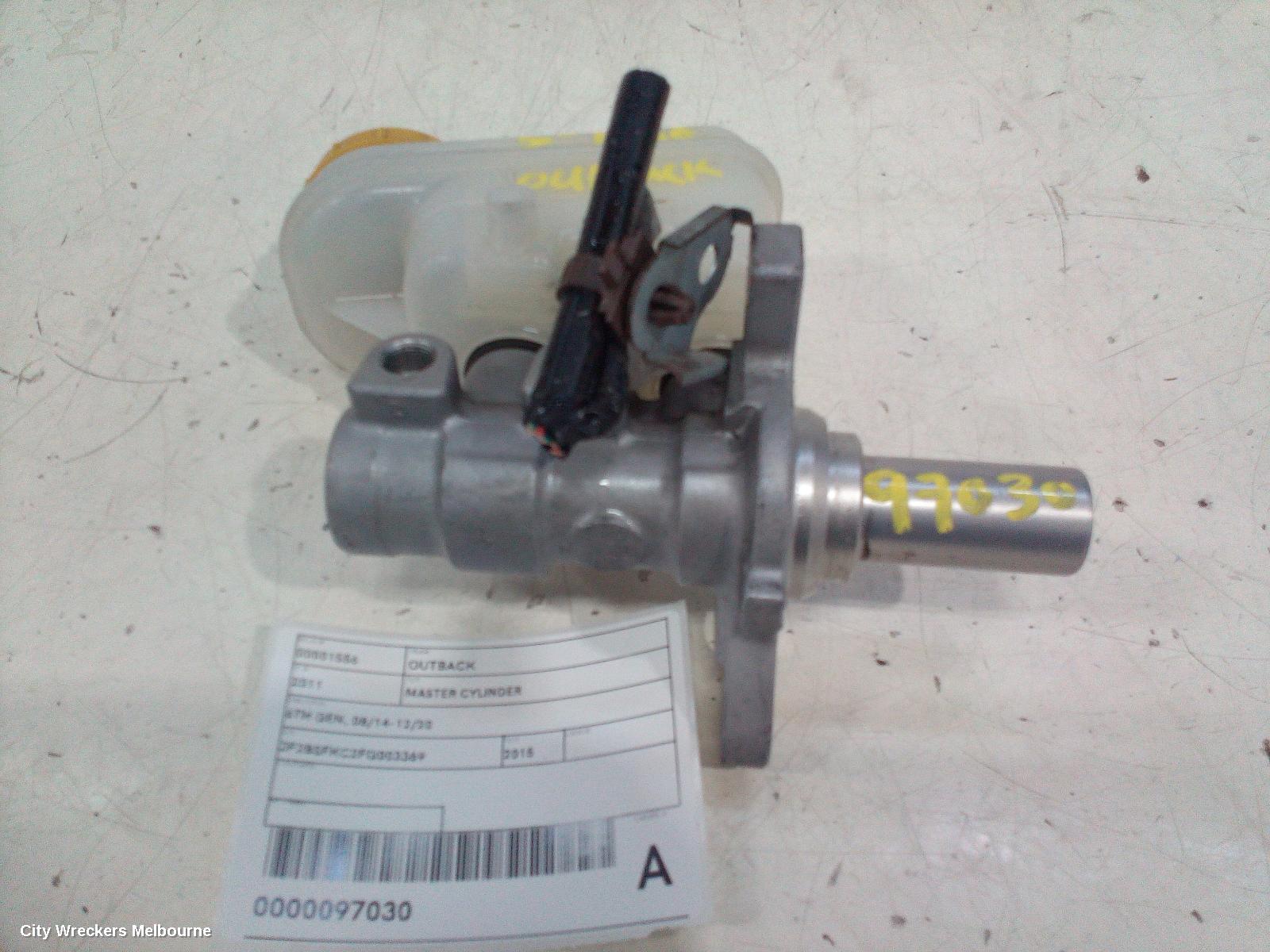 SUBARU OUTBACK MASTER CYLINDER, 6TH GEN, 08/2014 - 12/2020 - Image 2