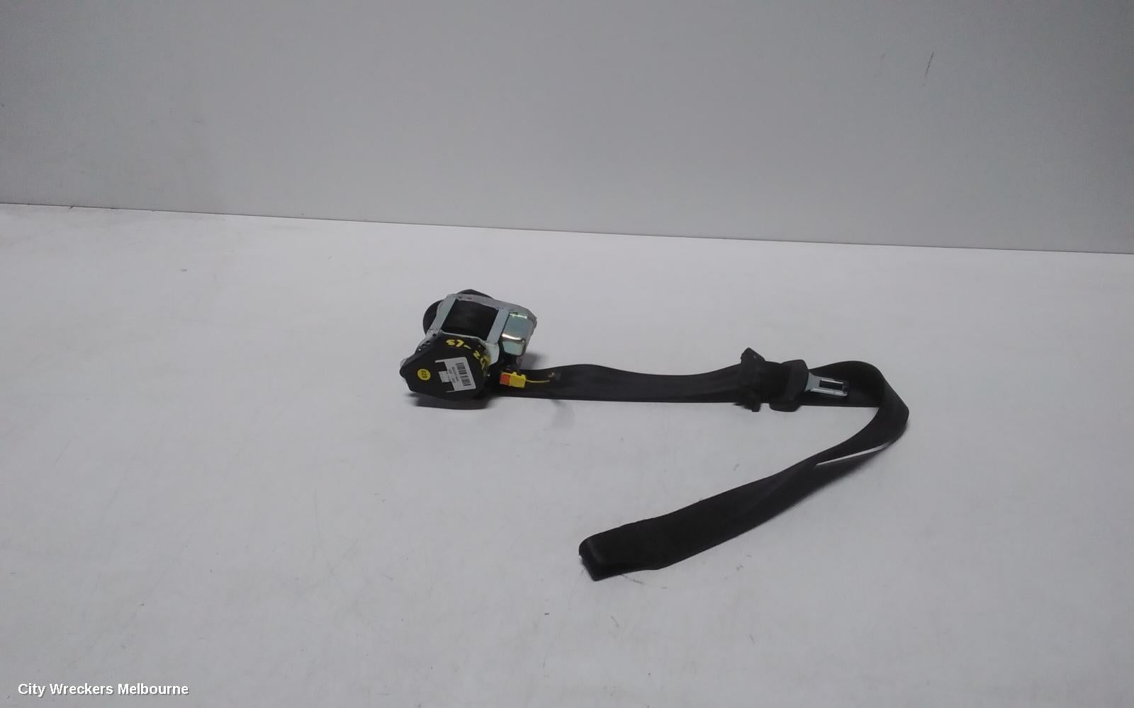 VOLKSWAGEN GOLF SEATBELT/STALK, RH REAR, SEAT BELT ONLY, CABRIO, GEN  6, 02/2009 - 01/2016 - Image 1
