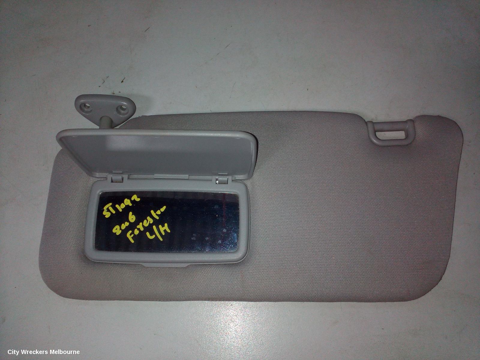 SUBARU FORESTER SUNVISOR, LH SIDE, 06/2005 - 02/2008 - Image 1