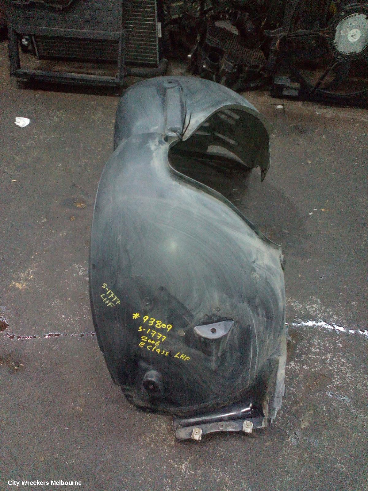 MERCEDES E CLASS LEFT GUARD LINER, W211/S211, FRONT, 08/2002 - 12/2009 - Image 3