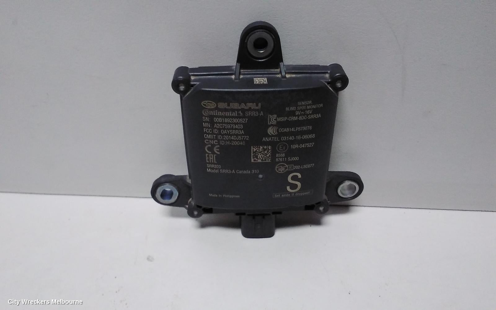 SUBARU FORESTER, SK, 08/2018 - 11/2024, LHR  BLIND SPOT CONTROL MODULE: 65630 - Image 2