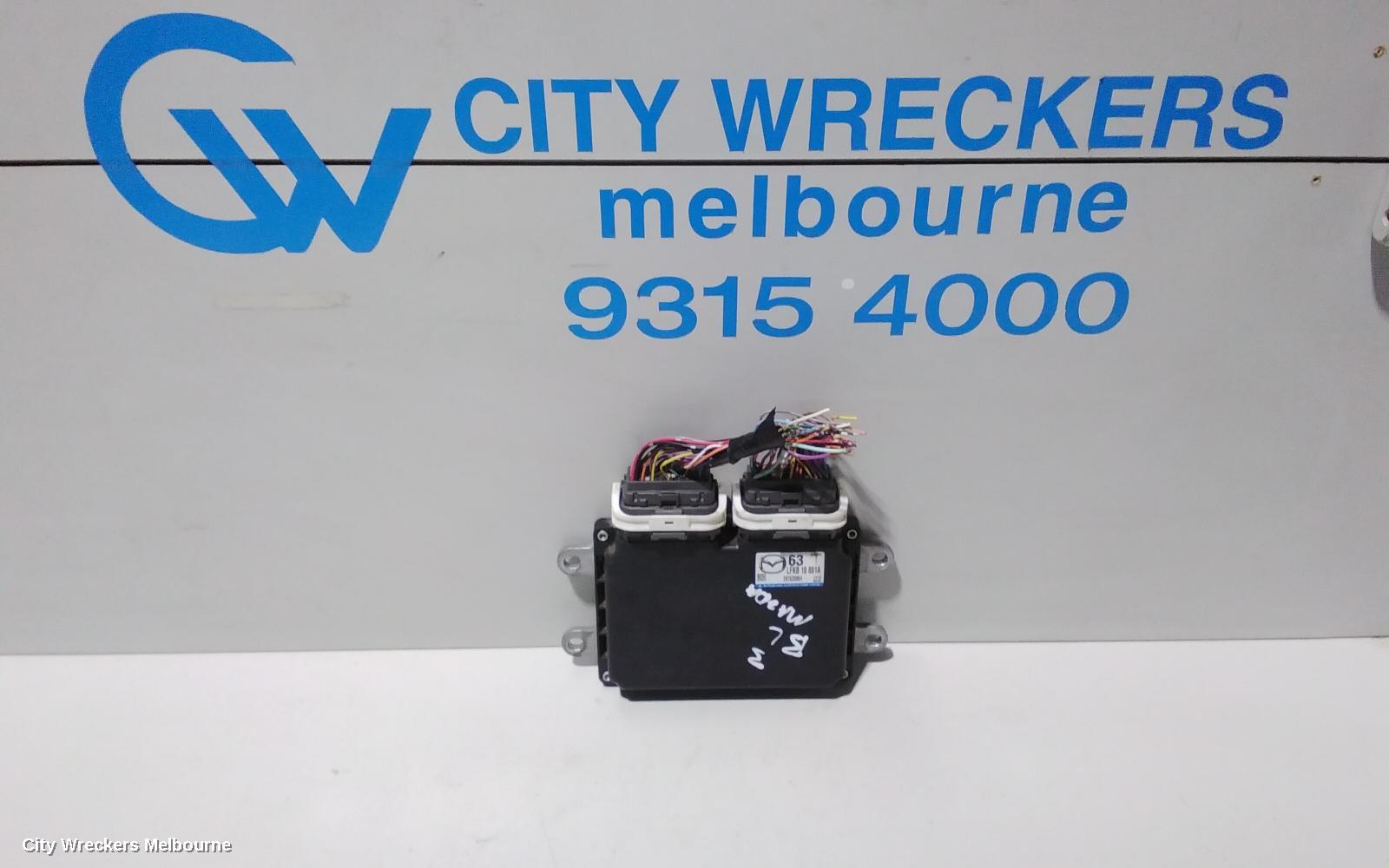 MAZDA 3 ECU, ENGINE ECU, 2.0, PETROL, AUTO T/M, ECU ONLY, BL, 04/2009 - 08/2011 - Image 1