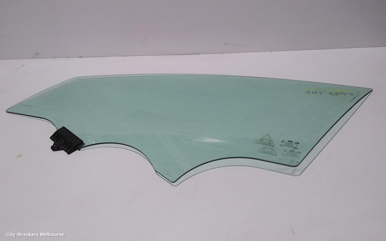 HYUNDAI I40 LEFT FRONT DOOR WINDOW, WAGON, VF, 09/2011 - 12/2019 - Image 1