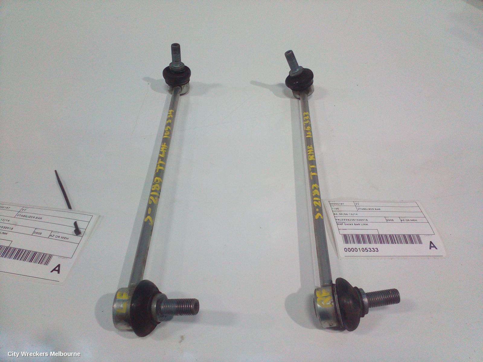 AUDI TT STABILISER BAR, 8J, 09/2006 - 12/2014 - Image 3