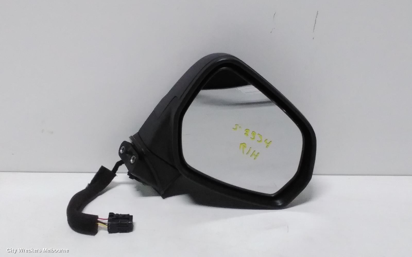 MG MG3 RIGHT DOOR MIRROR, SZP1, BLACK, 07/2016 ONWARDS - Image 2
