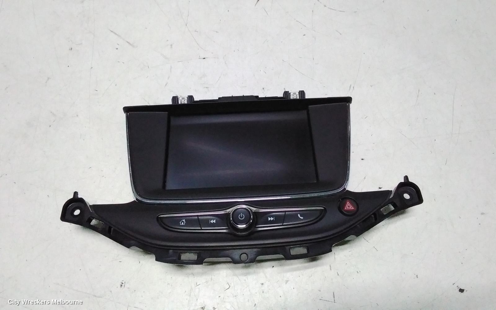 HOLDEN ASTRA RADIO/CD/DVD/SAT/TV, HEAD UNIT, W/ DISPLAY UNIT, 8IN TOUCHSCREEN, SAT NAV TYPE, BK-BL, 09/2016 - 12/2020 - Image 2