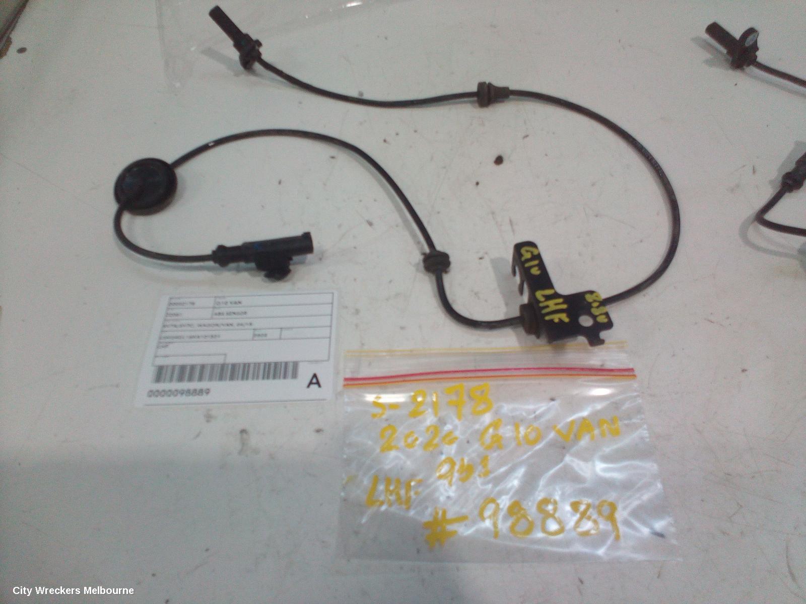 LDV G10 ABS SENSOR, SV7A/SV7C, WAGON/VAN, LH FRONT, 04/2015 ONWARDS - Image 1