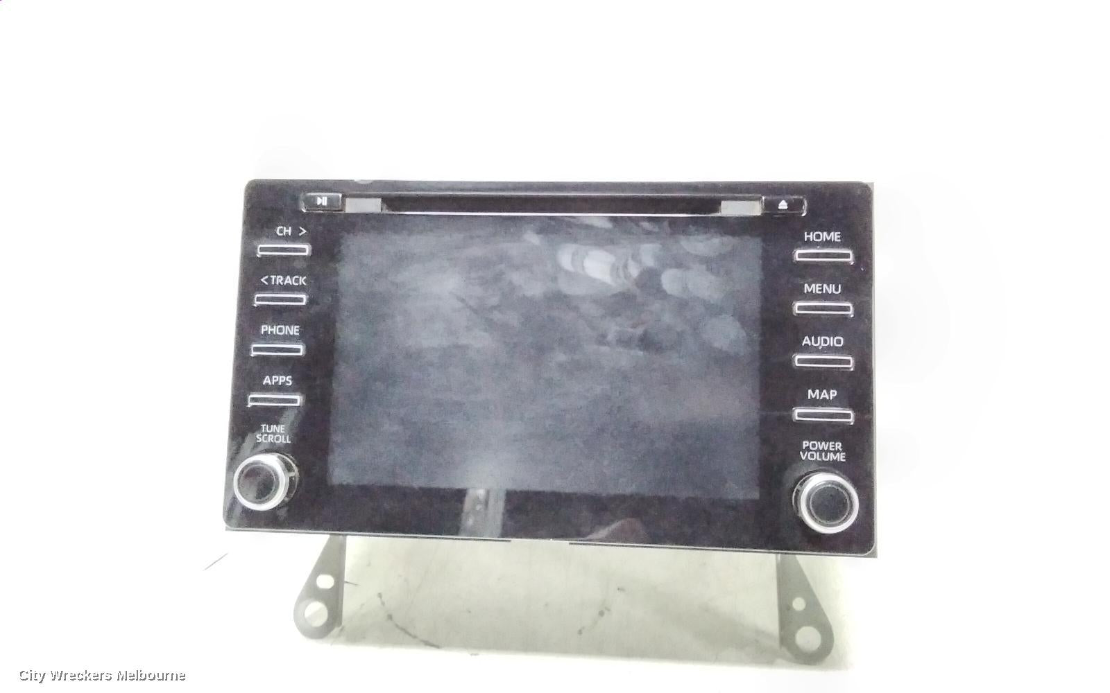TOYOTA HIACE RADIO/CD/DVD/SAT/TV, 300 SERIES, HEAD UNIT, W/ DISPLAY UNIT, 8IN TOUCHSCREEN, W/ CD TYPE, 02/2019 - 10/2023 - Image 3