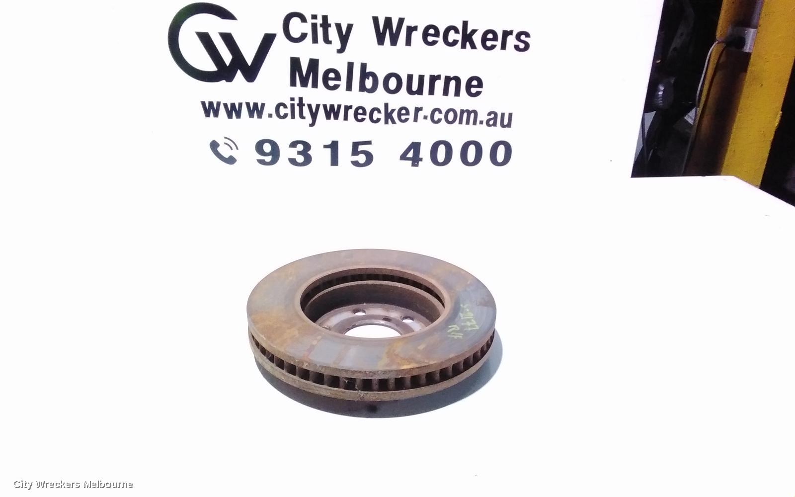 TOYOTA HIACE FRONT BRAKE DISC/DRM, 300 SERIES, 02/2019 ONWARDS - Image 1