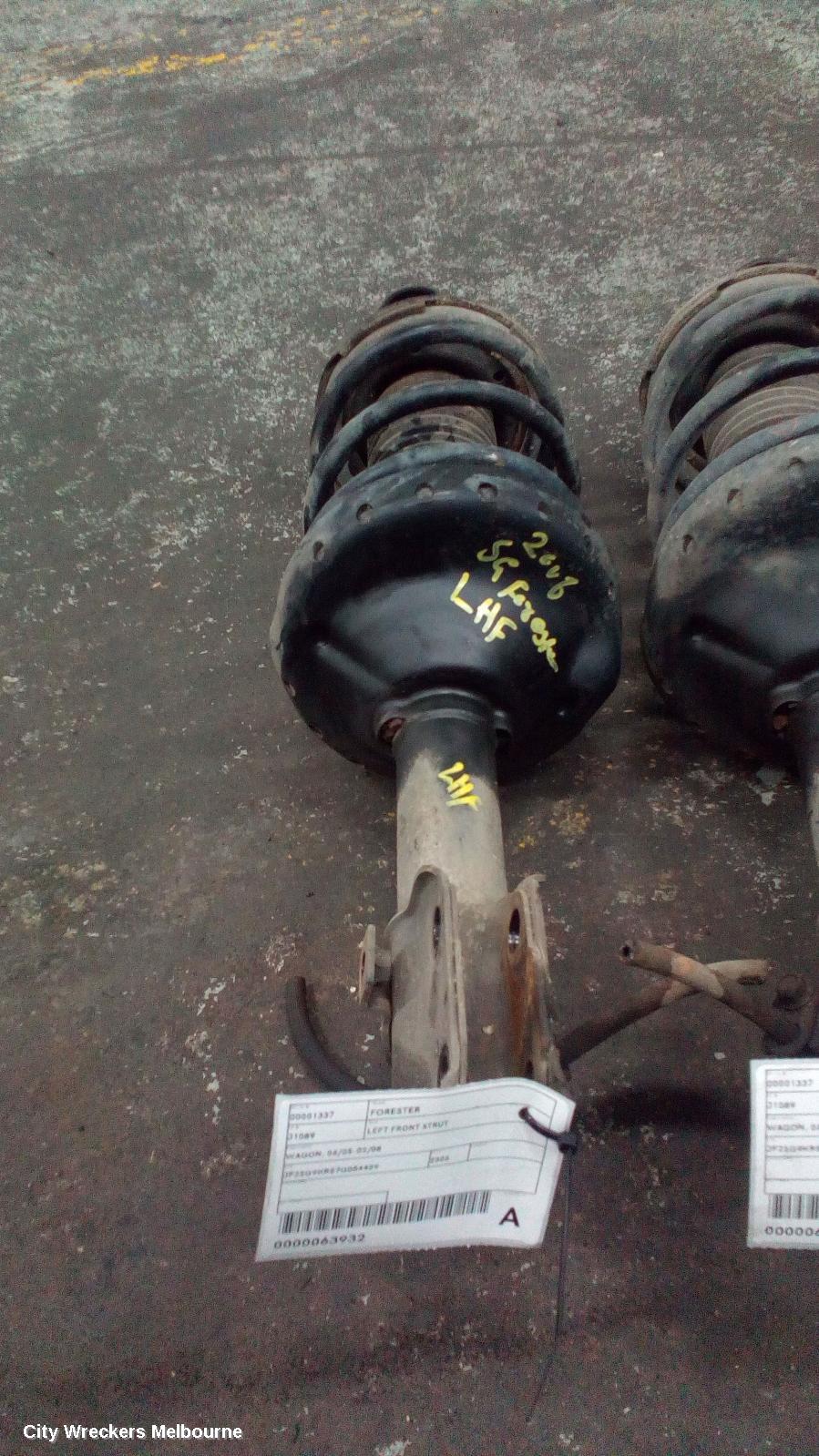 SUBARU FORESTER LEFT FRONT STRUT, WAGON, 06/2005 - 02/2008 - Image 1