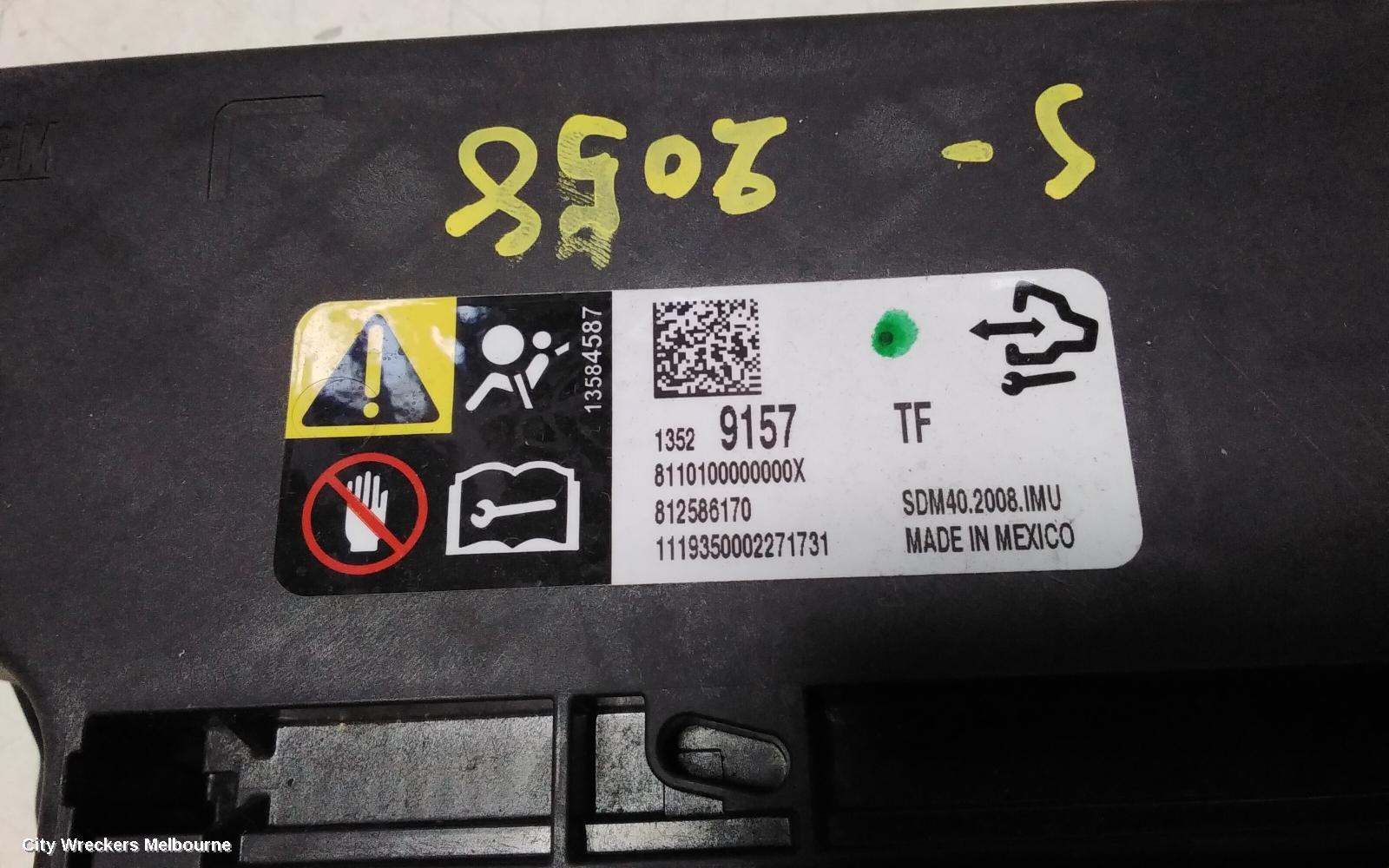 HOLDEN COMMODORE AIRBAG MODULE/SENSOR, MODULE, NON COLLISION AVOIDANCE TYPE, ZB, 10/2017 - 12/2020 - Image 3