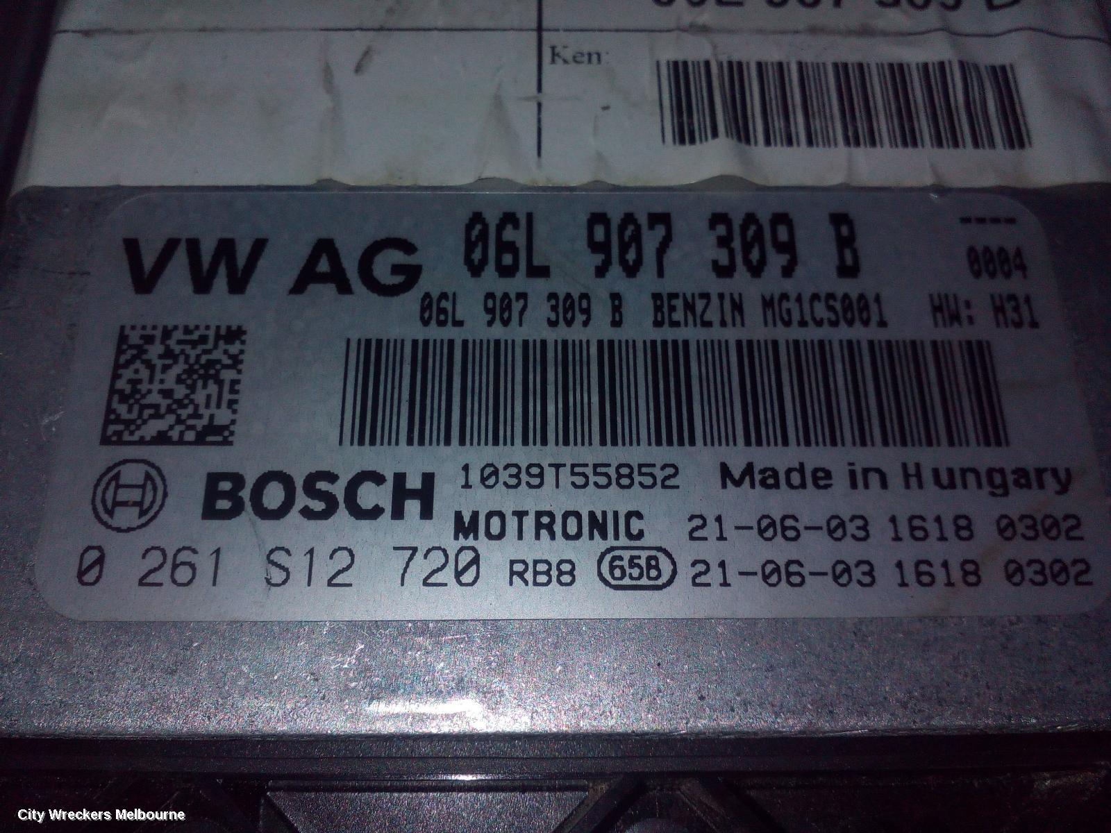 VOLKSWAGEN T-ROC ECU, ENGINE ECU, 2.0, PETROL, CZPB CODE, ECU ONLY, A1, 03/2020 ONWARDS - Image 3