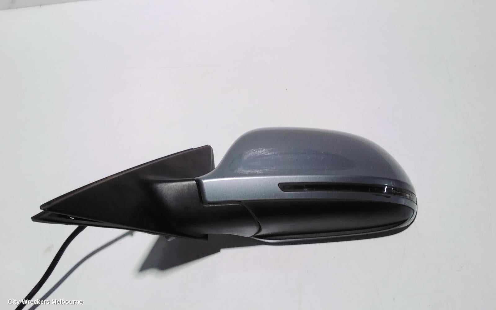AUDI A4 LEFT DOOR MIRROR, B8 8K, A4, MANUAL FOLD, NO LANE CHANGE ASSIST TYPE, 1 PLUG (6 WIRE), 02/2008 - 05/2009 - Image 3