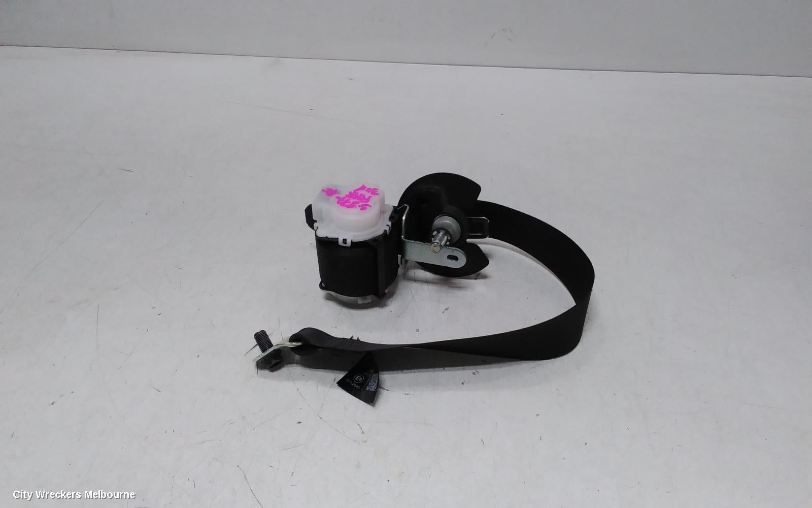TOYOTA KLUGER SEATBELT/STALK, RH REAR 3RD ROW, SEAT BELT ONLY, BLACK, XU70 SERIES, 03/2021 ONWARDS - Image 1