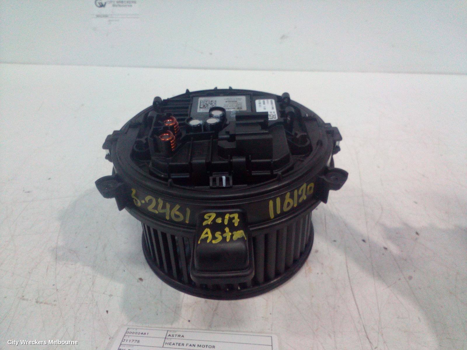 HOLDEN ASTRA HEATER FAN MOTOR, BK-BL, P/N DL952002, 09/2016 - 12/2020 - Image 2