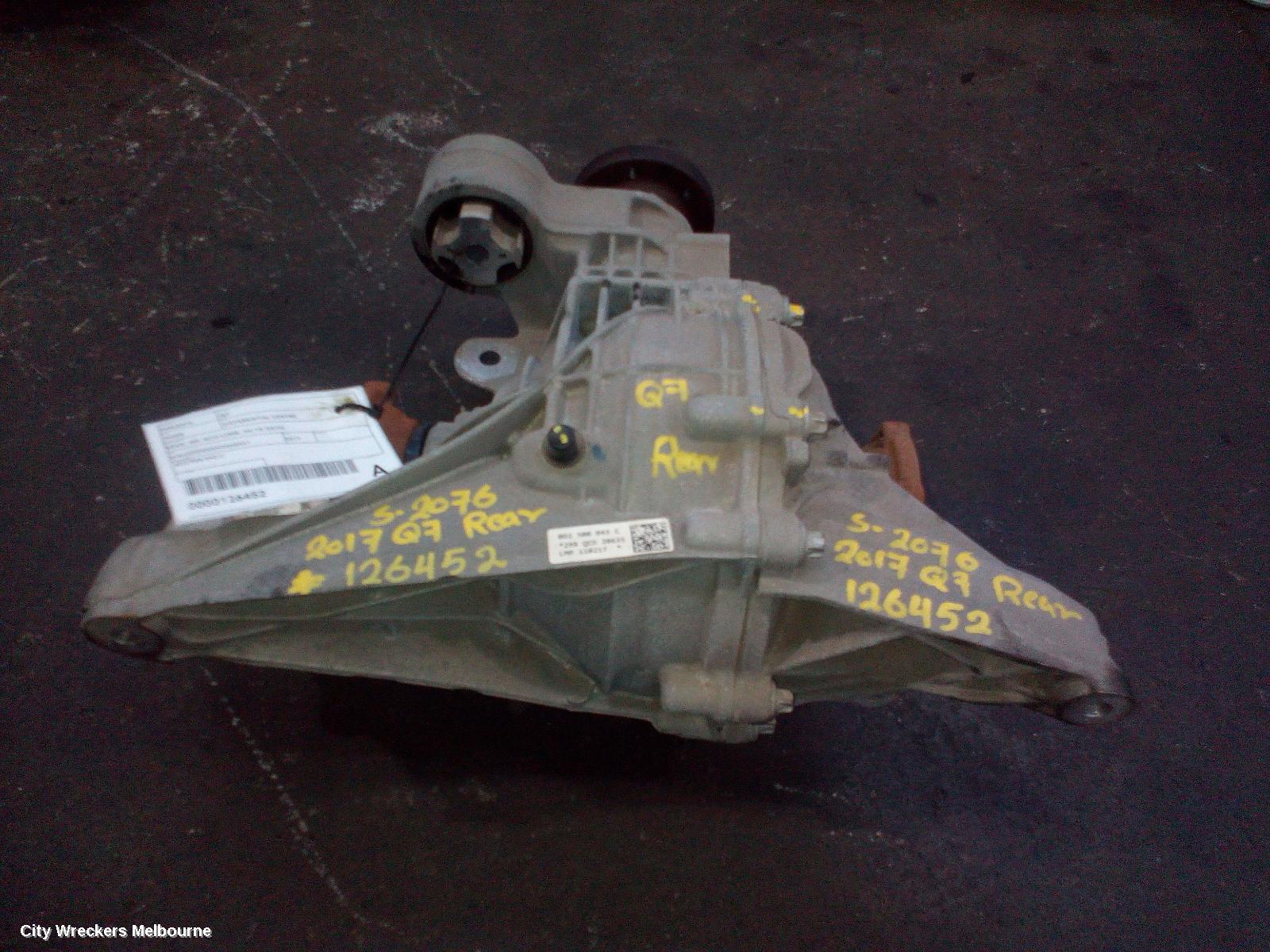 AUDI Q7 DIFFERENTIAL CENTRE, REAR, 4M, QCD CODE, 09/2015 - 03/2020 - Image 2