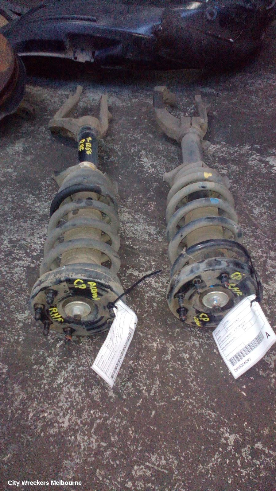 HONDA ACCORD LEFT FRONT STRUT, 8TH GEN (VIN MRHCP), 2.4, 02/2008 - 04/2013 - Image 2