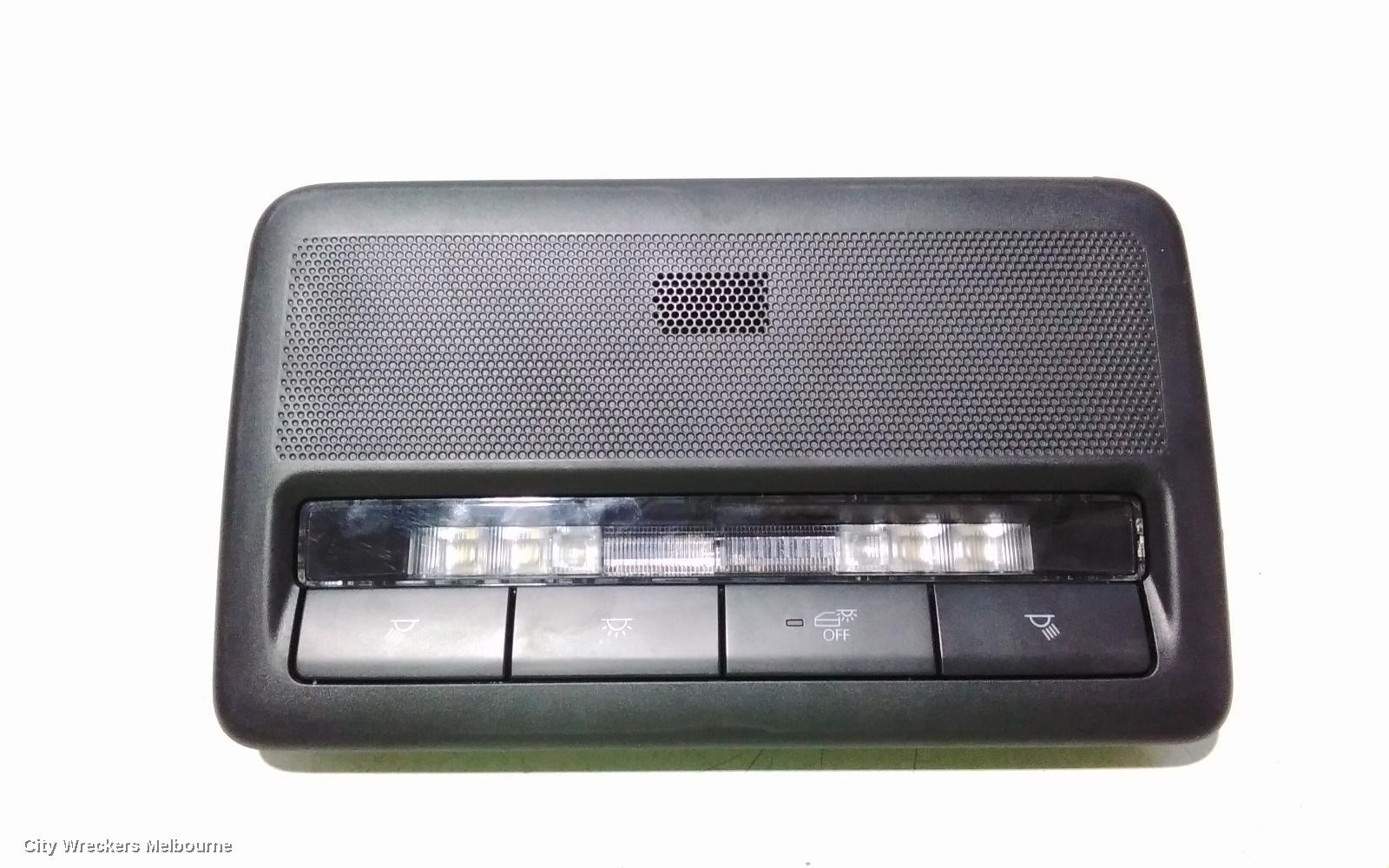 MAZDA 3 COURTESY LIGHT, BP, FRONT, NON SUNGLASS HOLDER TYPE, BLACK, 03/2019 ONWARDS - Image 1