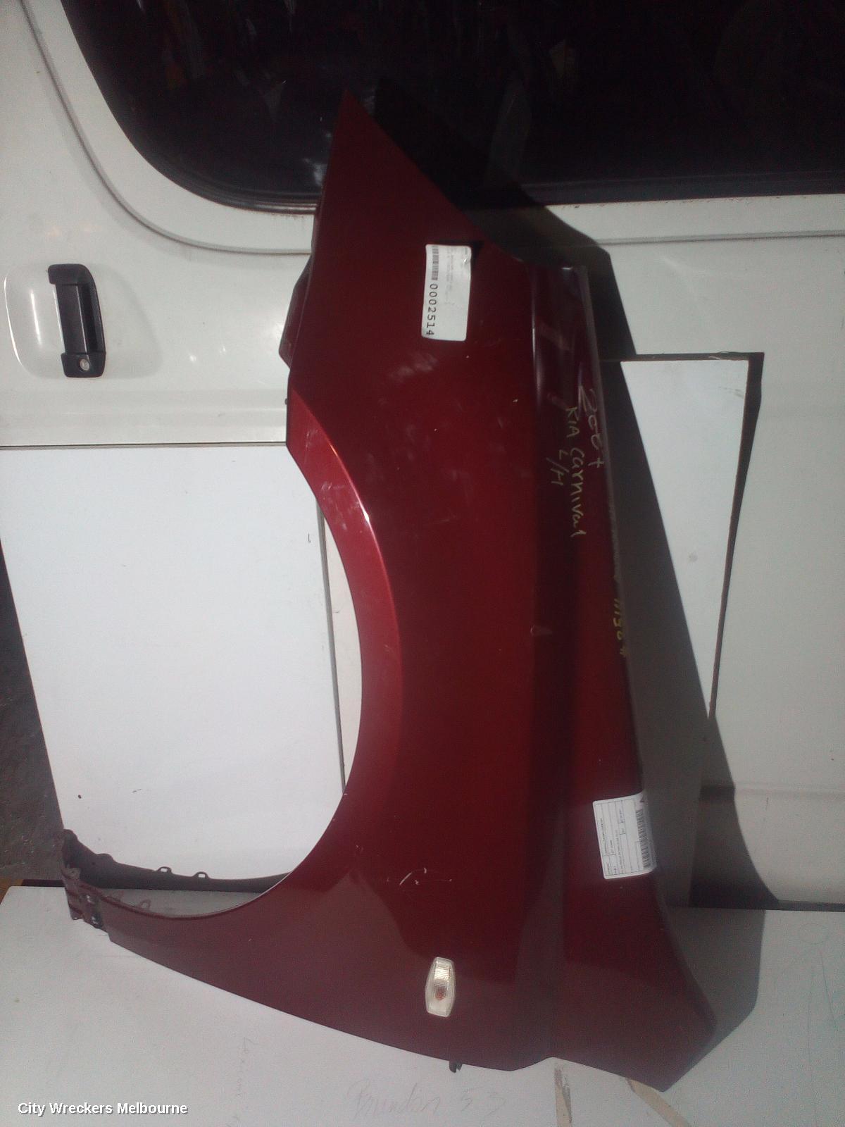 KIA CARNIVAL/GRAND CARNIVAL LEFT GUARD, VQ, W/ INDICATOR TYPE, 01/2006 - 12/2014 - Image 2