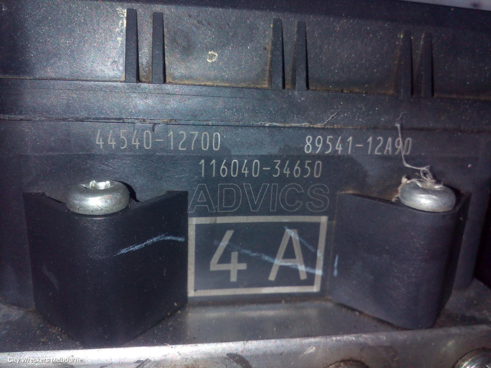 TOYOTA COROLLA ABS PUMP/MODULATOR, ZRE182R, HATCH, NON HYBRID, 03/2015 - 06/2018 - Image 3