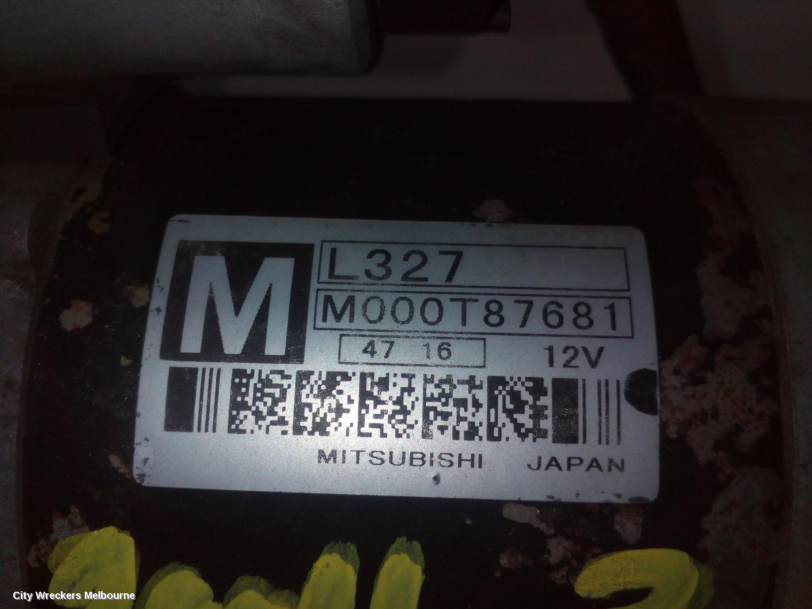 MAZDA 3 STARTER, PETROL, 2.3, NON TURBO, P/N L327/L32718400, BK, 10/2003 - 04/2009 - Image 2
