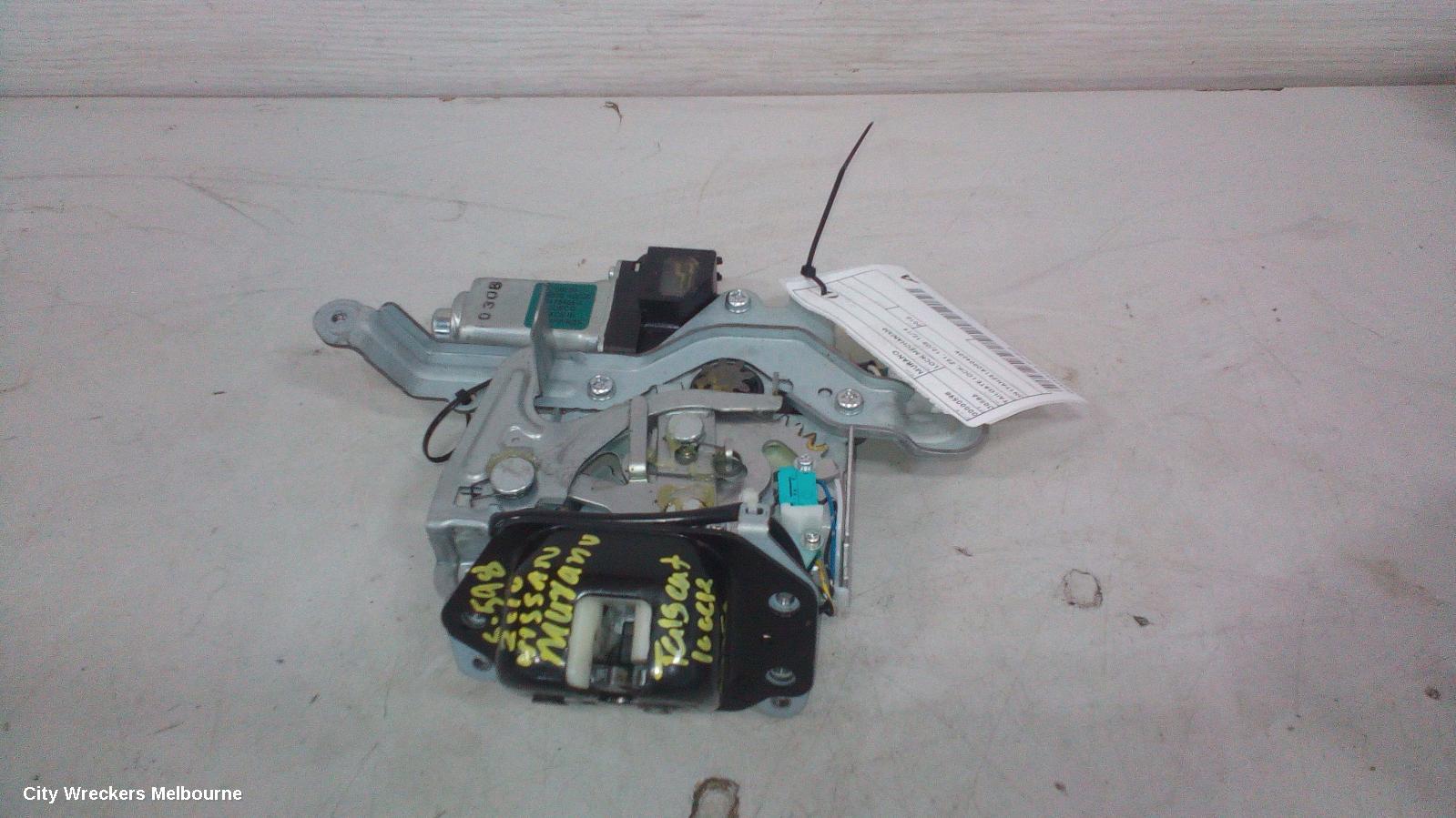 NISSAN MURANO DOOR/BOOT/GATE LOCK, TAILGATE LOCK, POWER LIFT GATE TYPE,  Z51, 12/2008 - 12/2014 - Image 2