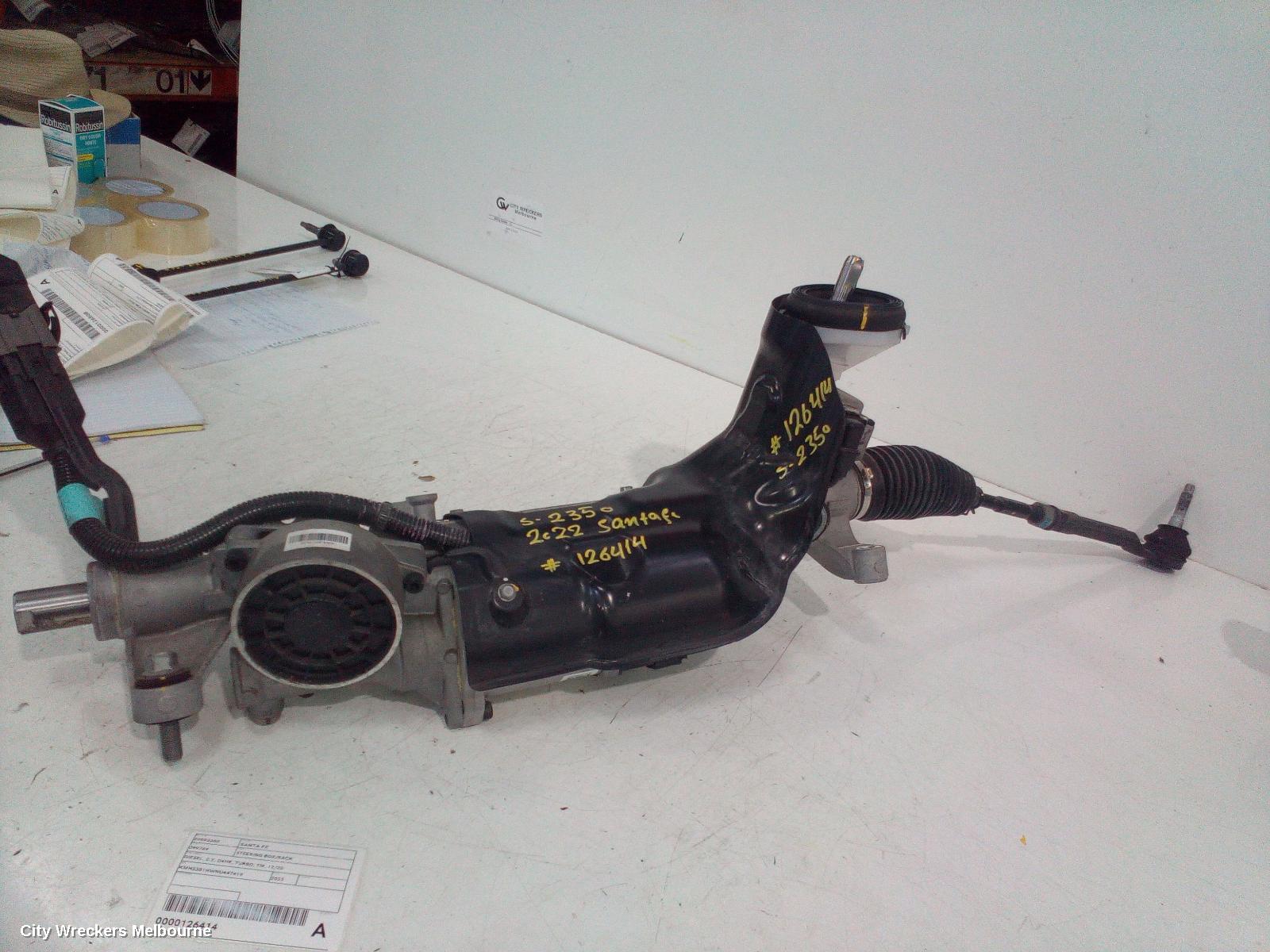 HYUNDAI SANTA FE STEERING BOX/RACK, DIESEL, 2.2, D4HE, TURBO, TM, 12/2020 ONWARDS - Image 3