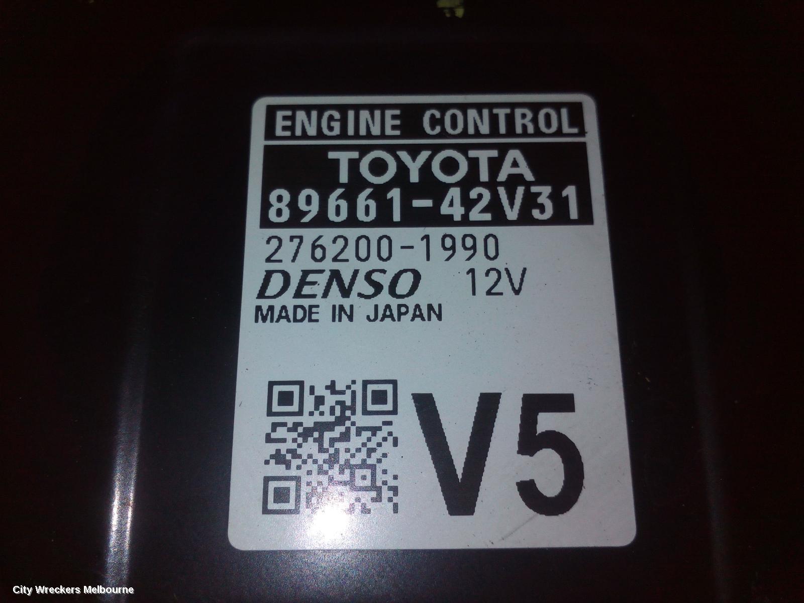 TOYOTA RAV4 ECU, ENGINE ECU, 2.0, 3ZR-FE, PETROL, AUTO T/M, ECU ONLY, ZSA42R, 12/2012 - 11/2018 - Image 2
