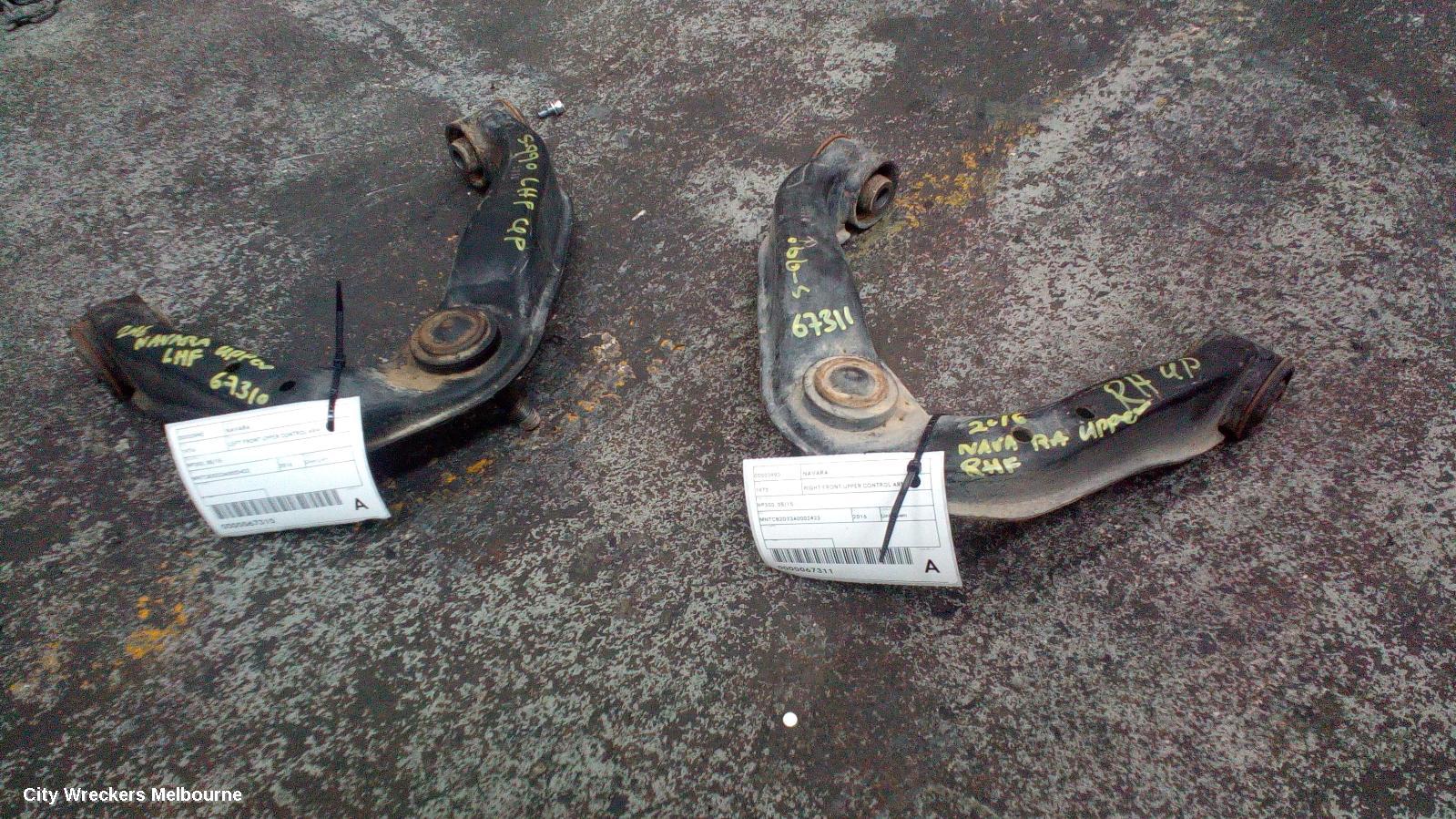 NISSAN NAVARA LEFT FRONT UPPER CONTROL ARM, NP300, 05/2015 - 12/2020 - Image 2