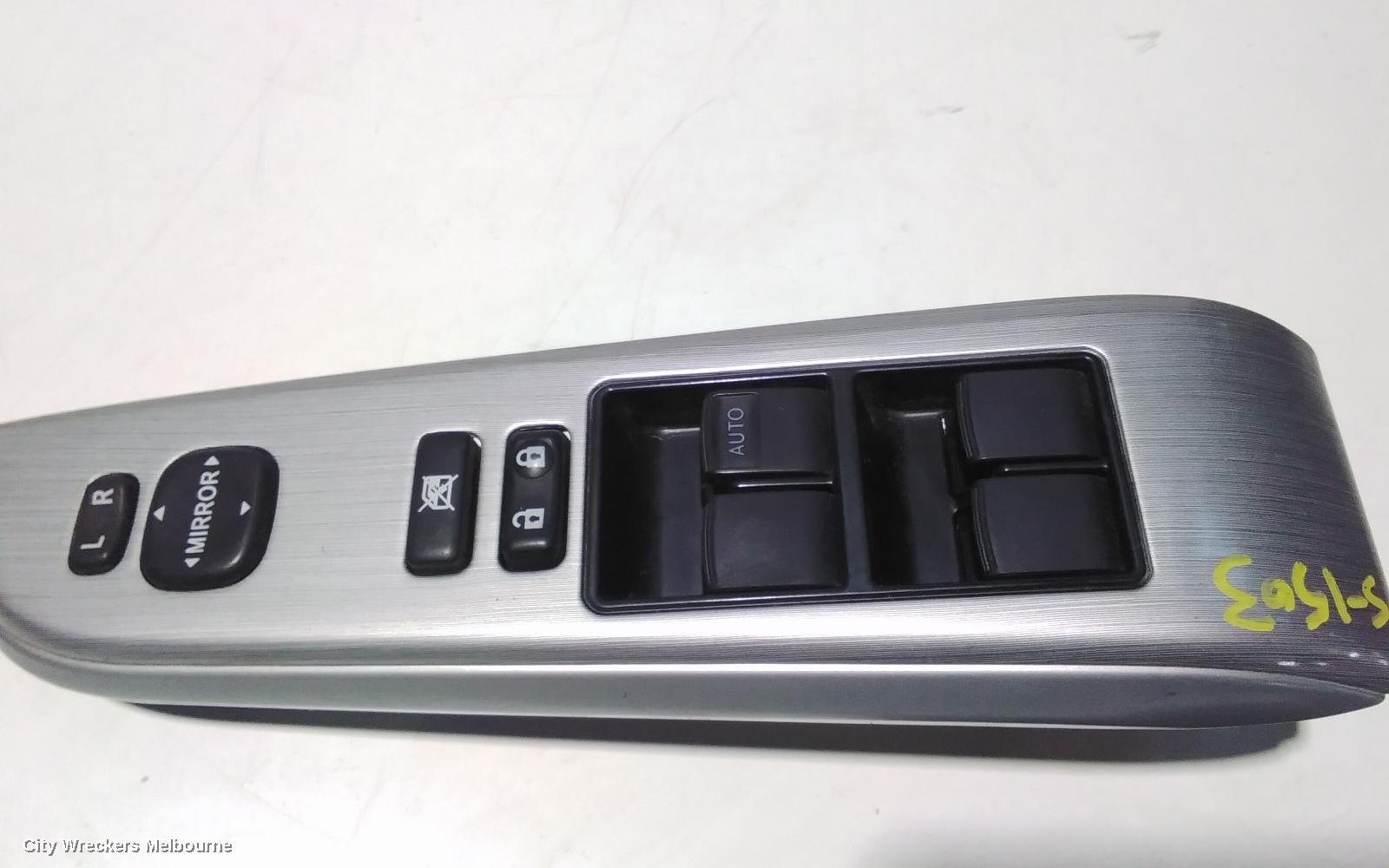 TOYOTA CAMRY PWR DR WIND SWITCH, RH FRONT (MASTER SWITCH), ASV50/AVV50, 12/2011 - 10/2017 - Image 2