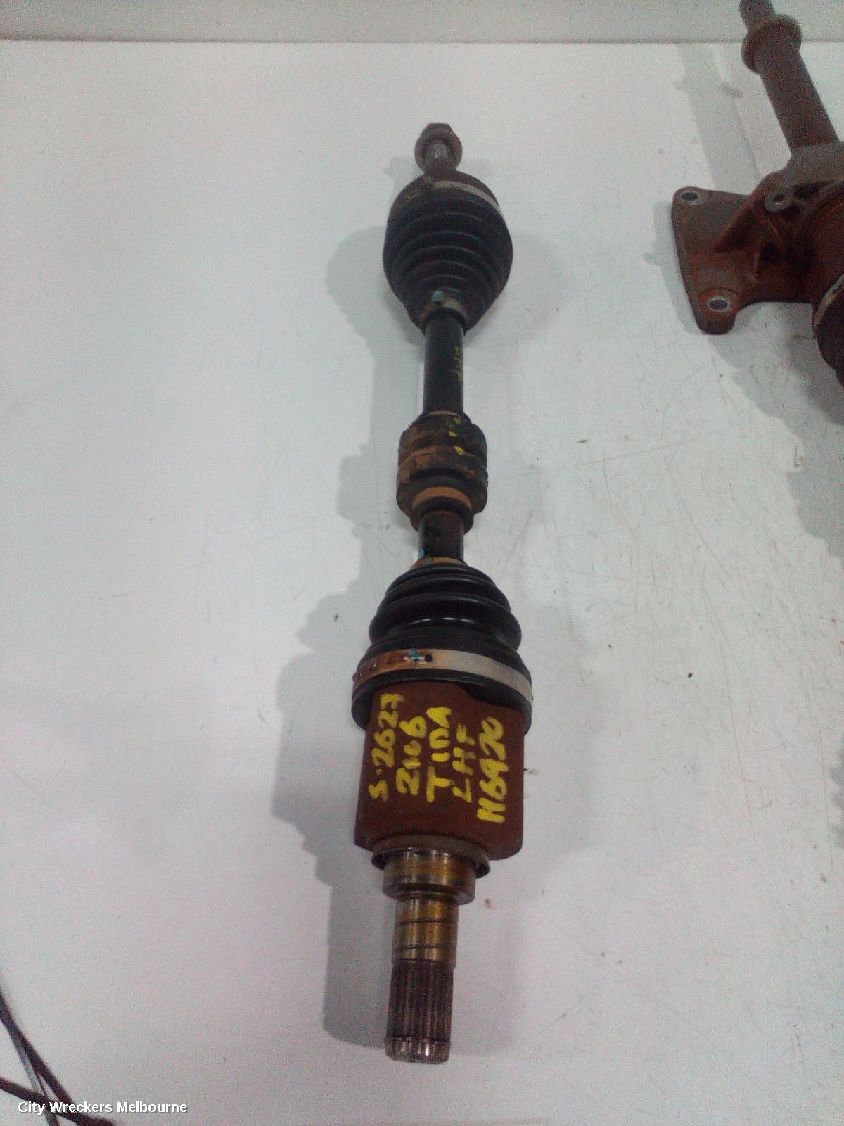 NISSAN TIIDA LEFT DRIVESHAFT, C11, 09/2004 - 01/2013 - Image 1
