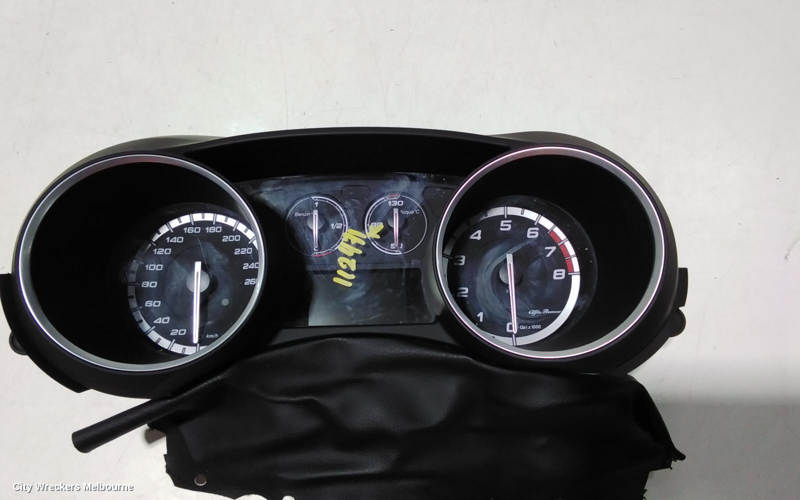 ALFA ROMEO GIULIETTA INSTRUMENT CLUSTER, 940 SERIES, 01/2011 - 12/2020 - Image 2