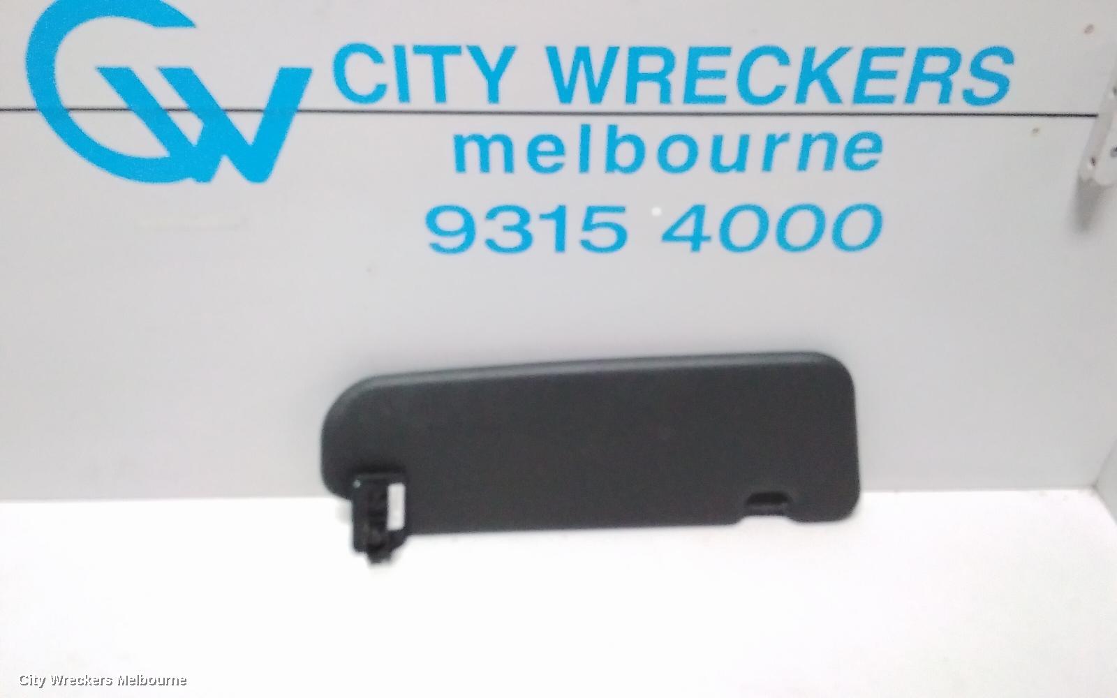 HOLDEN COMMODORE SUNVISOR, VE, RH SIDE, DARK GREY, 08/2006 - 04/2013 - Image 1
