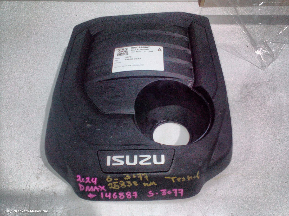 ISUZU DMAX ENGINE COVER, RG, 1.9, RZ4E-TC, DIESEL, 07/2021 ONWARDS - Image 1