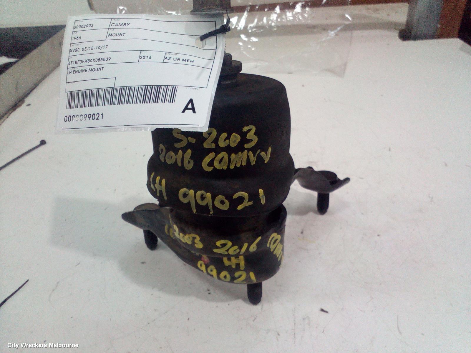 TOYOTA CAMRY MOUNT, XV50, 05/2015 - 10/2017 - Image 1
