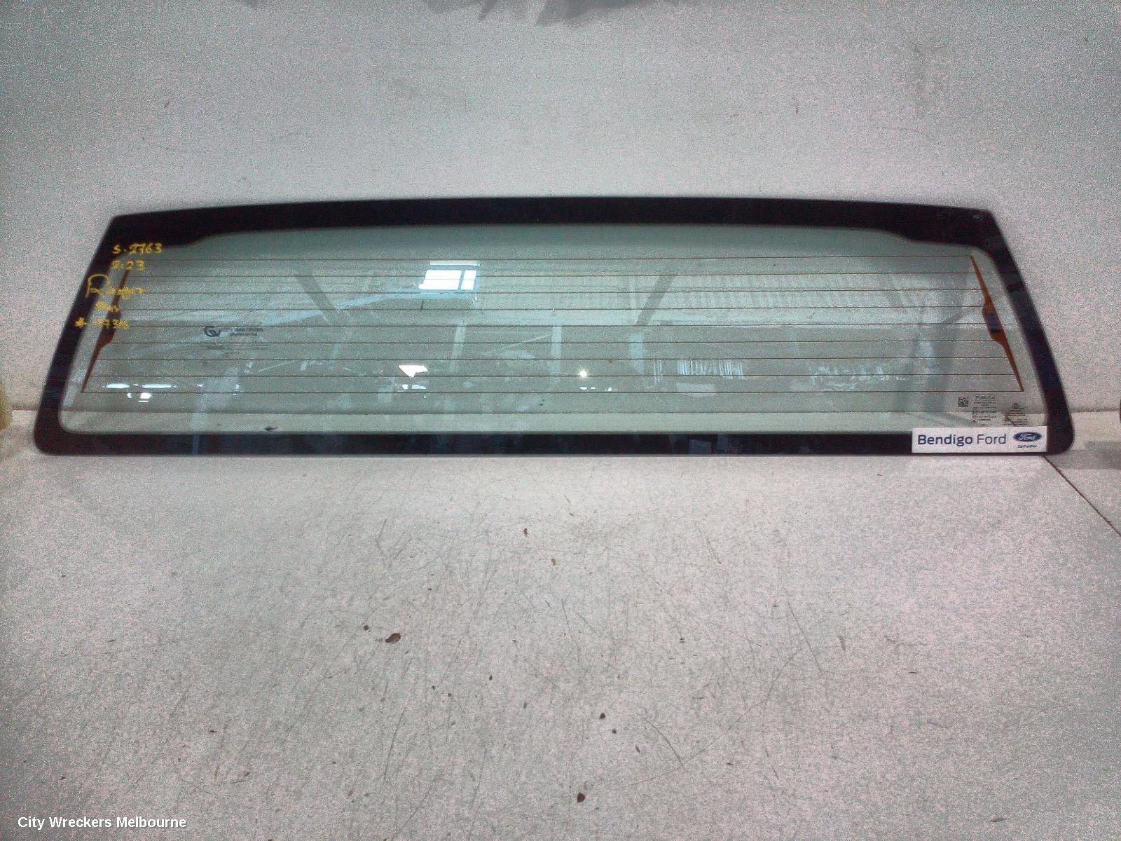 FORD RANGER REAR/TAILGATE GLASS, RA, REAR SCREEN GLASS, NON PRIVACY TINT TYPE, 05/2022 ONWARDS - Image 2
