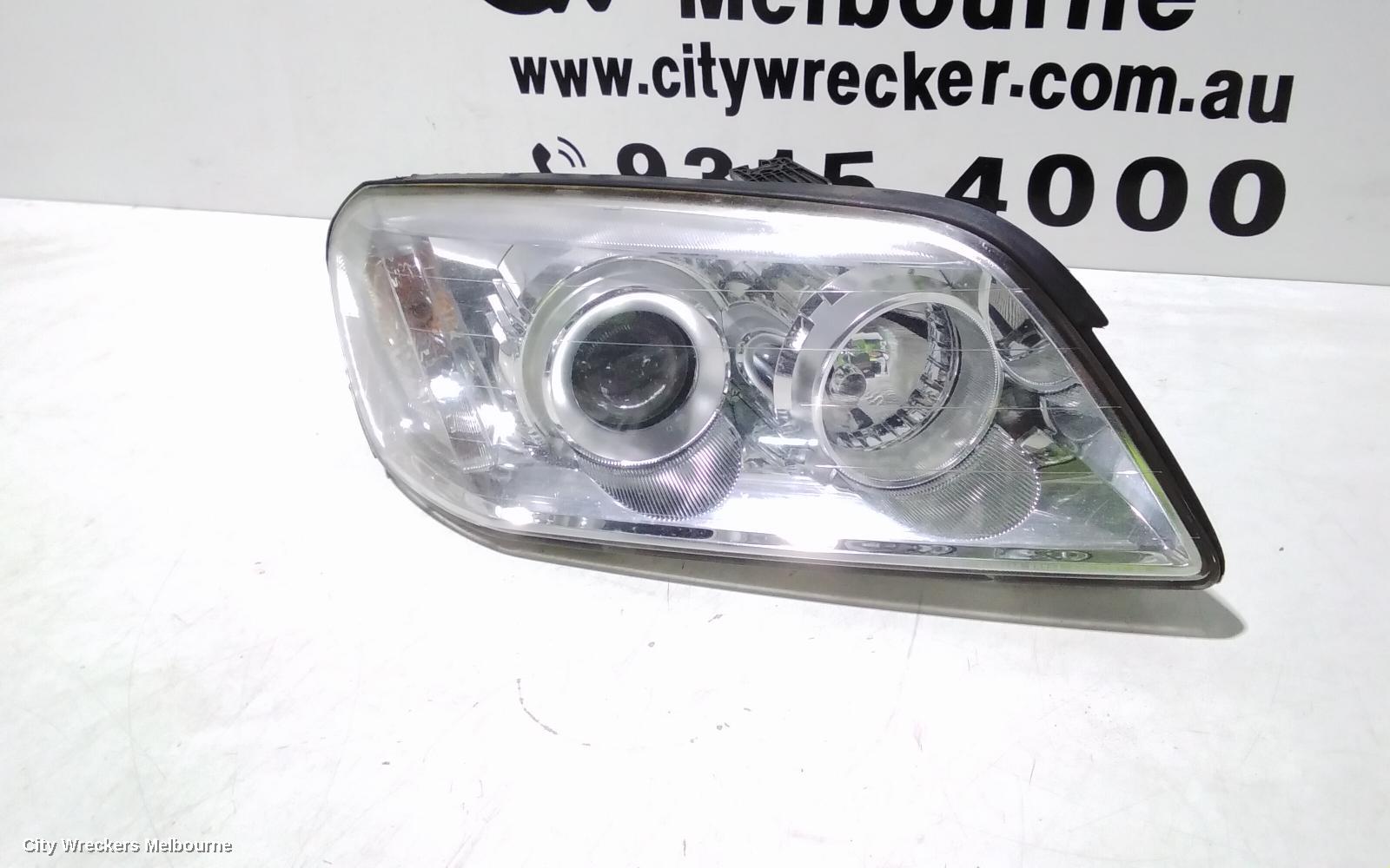 HOLDEN CAPTIVA RIGHT HEADLAMP, CG, CX/LX/SX/CAPTIVA 7 (4TH VIN = C), CHROME INNER TYPE, 09/2006 - 02/2011 - Image 2