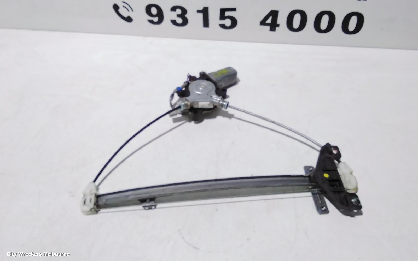 HONDA CIVIC LEFT REAR WND REG/MOTOR, 7TH GEN, POWER, SEDAN, 11/2000 - 12/2005 - Image 2