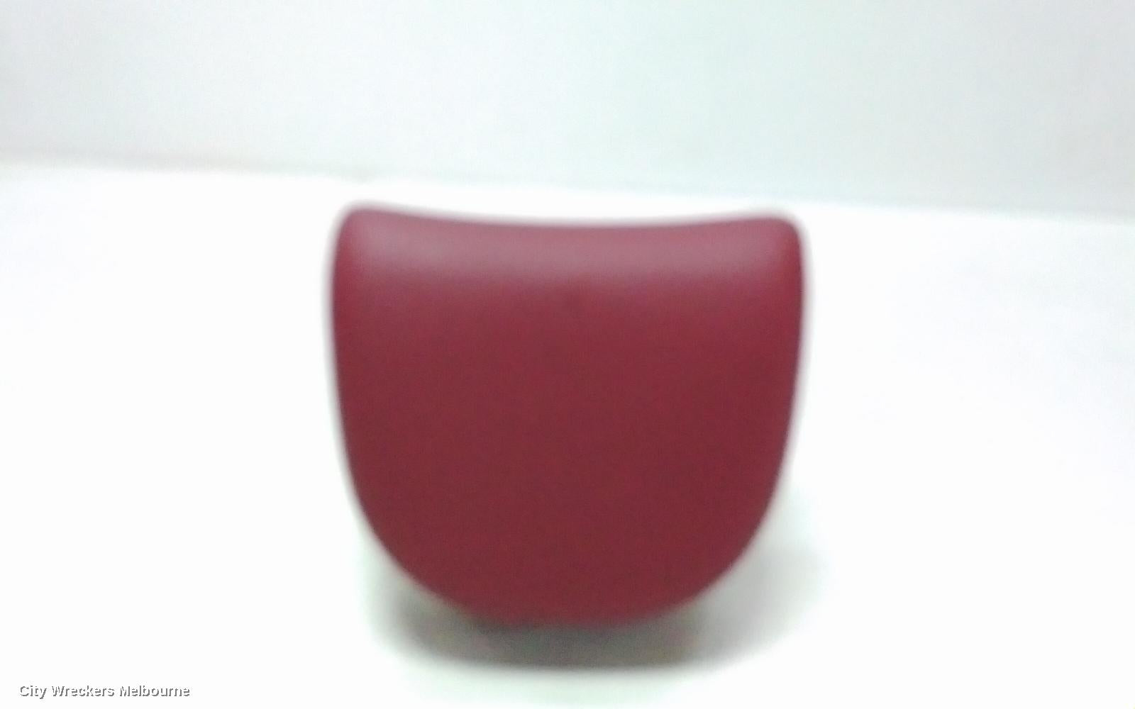 KIA STINGER HEADREST, CK, CENTRE REAR, RED, LEATHER, GT/GT-LINE, 06/2017 - 04/2023 - Image 2